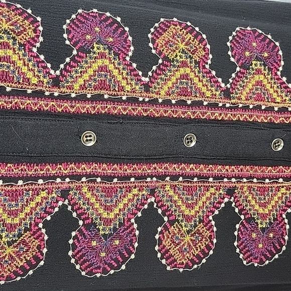 ALTAR'D STATE Embroidered‎ Bohemian Dress Medium - Picture 3 of 6